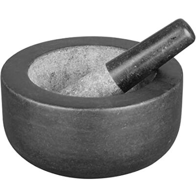 Vogue GG016 granitmortel och mortel med 200 mm diameter Vogue GG016 granitmortel och mortel med 200 mm diameter
