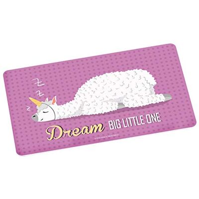 Lama 12014 Rosa skärbräda - Dream big little One - Livsmedelssäker Lama 12014 Rosa skärbräda - Dream big little One - Livsmedelssäker