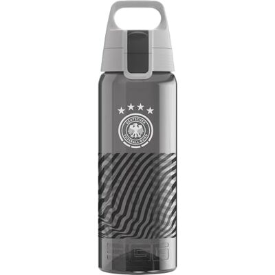 Sigg Tritan vattenflaska – Total Color ONE DFB One Team – lämplig för kolsyrade drycker – diskmaskinssäker – läckagesäker – lätt – BPA-fri – antracit – 0,6 l Sigg Tritan vattenflaska – Total Color ONE DFB One Team – lämplig för kolsyrade drycker – diskmaskinssäker – läckagesäker – lätt – BPA-fri – antracit – 0,6 l