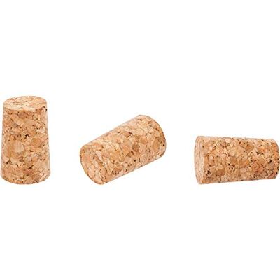 Browin 652302 Corks for Wine Bottles with Inner Diameter of Neck 18-21 mm Cone, Wood Browin 652302 Corks for Wine Bottles with Inner Diameter of Neck 18-21 mm Cone, Wood