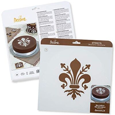 Decora 9270950 Stencil Lily Ø 25 Cm Decora 9270950 Stencil Lily Ø 25 Cm