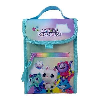 CYPBRANDS CyP Brands- Gabby, mellanmålshållare, mellanmålsväska, isolerad, lunchväska, up, flerfärgad, officiell produkt, Flerfärgad, Estandar CYPBRANDS CyP Brands- Gabby, mellanmålshållare, mellanmålsväska, isolerad, lunchväska, up, flerfärgad, officiell produkt, Flerfärgad, Estandar