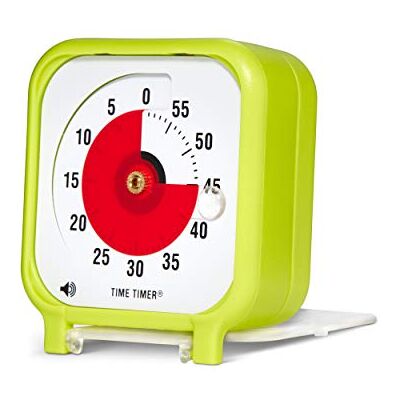 TIME TIMER Pocket ljusgrön 8 x 8 cm visuell timer, en 60 minuters nedräkningstimer för barn, klassrum, möten, köksklocka, vuxenkontor och hemundervisningsverktyg med tyst drift TIME TIMER Pocket ljusgrön 8 x 8 cm visuell timer, en 60 minuters nedräkningstimer för barn, klassrum, möten, köksklocka, vuxenkontor och hemundervisningsverktyg med tyst drift