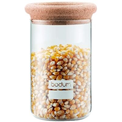 Bodum 8525-109–2 Yohki förvaringsburk med korklock, glas, klar, 0,6 L Bodum 8525-109–2 Yohki förvaringsburk med korklock, glas, klar, 0,6 L