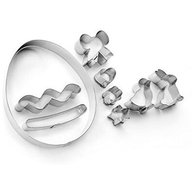 Ibili Set 9 påskägg kakutstansare - cookie cutter set Ibili Set 9 påskägg kakutstansare - cookie cutter set