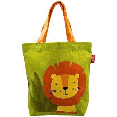 Dekohelden24 Dekohjälte24 barnshopping/barnväska/minishopper med handtag, motiv: Lejon med inskription lejonpåse, 100% bomull, storlek: H/B ca 21 x 24, 21 cm Dekohelden24 Dekohjälte24 barnshopping/barnväska/minishopper med handtag, motiv: Lejon med inskription lejonpåse, 100% bomull, storlek: H/B ca 21 x 24, 21 cm