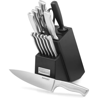 Cuisinart C77SS-15PK 15-Piece Stainless Steel Hollow Handle Block Set Cuisinart C77SS-15PK 15-Piece Stainless Steel Hollow Handle Block Set