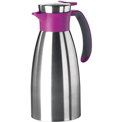 EMSA Kaffekanna Termos, Rostfritt Stål, Silver/Rosa, 1 L EMSA Kaffekanna Termos, Rostfritt Stål, Silver/Rosa, 1 L