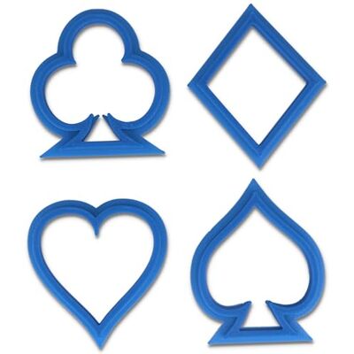 Graziano 8011684058494 Set med pokerskärare Graziano 8011684058494 Set med pokerskärare