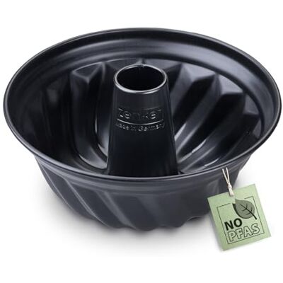 Zenker Gugelhupfform Perfect Black Ø 25 cm – högkvalitativ bakform med dubbel non-stick-beläggning, värmebeständighet +230 °C tillverkad i Tyskland Zenker Gugelhupfform Perfect Black Ø 25 cm – högkvalitativ bakform med dubbel non-stick-beläggning, värmebeständighet +230 °C tillverkad i Tyskland