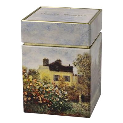 Goebel Teburk Konstnärens hus i Claude Monet gjord av metall och en kapacitet på 0,6 l, 67062591 Goebel Teburk Konstnärens hus i Claude Monet gjord av metall och en kapacitet på 0,6 l, 67062591