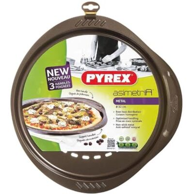 Pyrex Asimetria Non-stick pizza fat i metall Ø 32 cm Pyrex Asimetria Non-stick pizza fat i metall Ø 32 cm