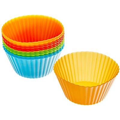 LACOR 66745 Set med 12 silikonformar Multifärg LACOR 66745 Set med 12 silikonformar Multifärg