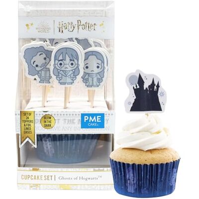 PME Harry Potter bakformar och tårtdekorationer set, 24 stycken, Hogwarts spöken PME Harry Potter bakformar och tårtdekorationer set, 24 stycken, Hogwarts spöken