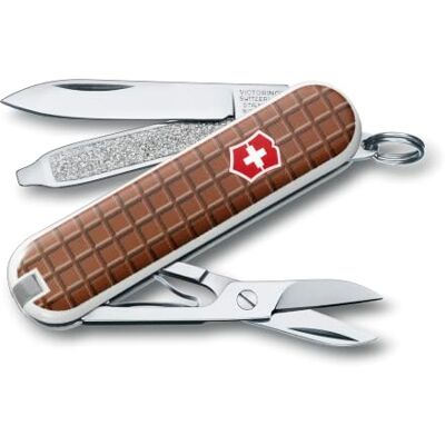 Victorinox Classic SD fickkniv, Swiss Made, 7 funktioner, blad, sax, nagelfil Victorinox Classic SD fickkniv, Swiss Made, 7 funktioner, blad, sax, nagelfil