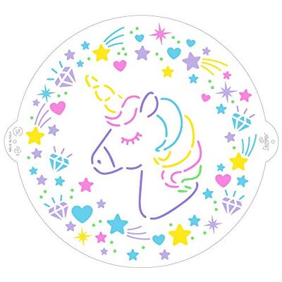 Decora 9270929 Stencil Unicorn Ø 25 Cm Decora 9270929 Stencil Unicorn Ø 25 Cm