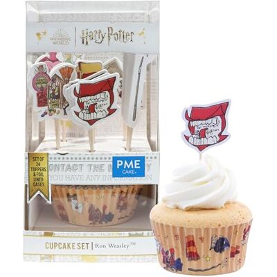 PME Harry Potter bakformar och tårtdekorationer set, 24 stycken, Ron Weasley PME Harry Potter bakformar och tårtdekorationer set, 24 stycken, Ron Weasley