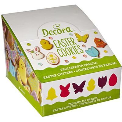 Decora 0256211 60 Easter Cutters Display Decora 0256211 60 Easter Cutters Display