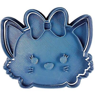 Cuticuter Marie Aristocats Tsum kakskärare, blå, 8 x 7 x 1,5 cm Cuticuter Marie Aristocats Tsum kakskärare, blå, 8 x 7 x 1,5 cm