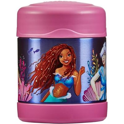 Thermos kids Funtainer FOOD JAR DISNEY 0,30 l, Mermaid, termobehållare barn av rostfritt stål, 5 h varm/7 h kall, absolut tät, Disney lunchkruka för mat och lunchpaus i Kita, skolan Thermos kids Funtainer FOOD JAR DISNEY 0,30 l, Mermaid, termobehållare barn av rostfritt stål, 5 h varm/7 h kall, absolut tät, Disney lunchkruka för mat och lunchpaus i Kita, skolan