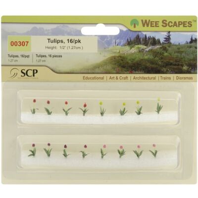 SCP Tulpen .5-tum 16/Pkg, andra, flerfärgad SCP Tulpen .5-tum 16/Pkg, andra, flerfärgad