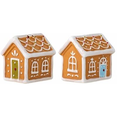 Bloomingville - Ginnie - Gingerbread - Set - Salt- och pepparkvarn Bloomingville - Ginnie - Gingerbread - Set - Salt- och pepparkvarn