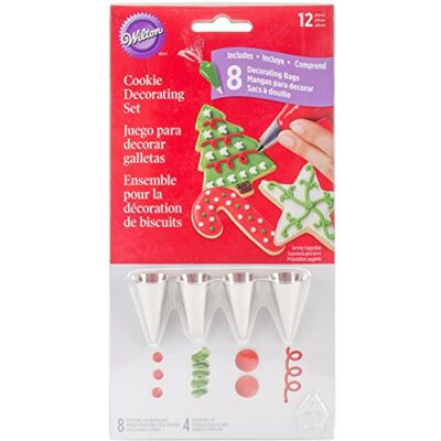 Wilton 12-delad julkaka dekorationsset, rostfritt stål, flerfärgad, 5,72 x 22,23 x 11,43 cm Wilton 12-delad julkaka dekorationsset, rostfritt stål, flerfärgad, 5,72 x 22,23 x 11,43 cm