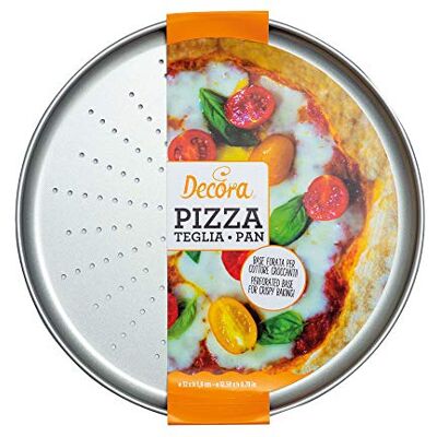 Decora Rund perforerad pizzaställ för focaccia - 28cm Decora Rund perforerad pizzaställ för focaccia - 28cm