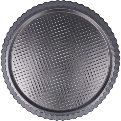 Graziano Graciano, Furbo tårta mögel, Tillverkad av kolstål och utrustad med 7 lager non-stick beläggning, Perfekt för att göra söta och salta tårtor, Färg Svart, ø 32 cm Graziano Graciano, Furbo tårta mögel, Tillverkad av kolstål och utrustad med 7 lager non-stick beläggning, Perfekt för att göra söta och salta tårtor, Färg Svart, ø 32 cm