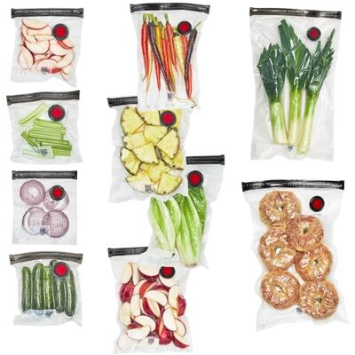 ZWILLING Fresh & Save 10-delars dammsugarpåseset – blandade storlekar Klar ZWILLING Fresh & Save 10-delars dammsugarpåseset – blandade storlekar Klar