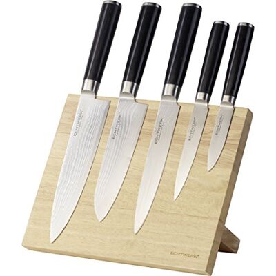 ECHTWERK - Damascus 67-lager - 6-delars - Knife set ECHTWERK - Damascus 67-lager - 6-delars - Knife set