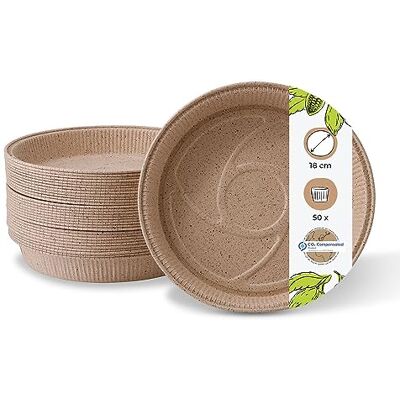 GREENBOX Kakformar, rund 18 cm Ø höjd 2,5 cm I ostkaksform I ugnssäkra skålar, bruna I små små kakformar I platta pappersbakformar med ädel struktur, 50 stycken GREENBOX Kakformar, rund 18 cm Ø höjd 2,5 cm I ostkaksform I ugnssäkra skålar, bruna I små små kakformar I platta pappersbakformar med ädel struktur, 50 stycken