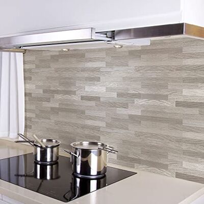 CREARREDA SKAPA Solskydd Panel Kök Vägglim Texture Björk 180_x_60_cm 100% Tillverkad i Italien med giftfritt, brandsäkert och vattenbeständigt bläck, 67131 CREARREDA SKAPA Solskydd Panel Kök Vägglim Texture Björk 180_x_60_cm 100% Tillverkad i Italien med giftfritt, brandsäkert och vattenbeständigt bläck, 67131