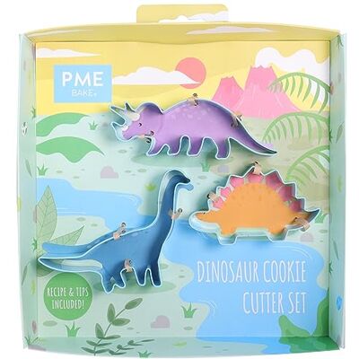 PME Dinosaurie kakskärare set PME Dinosaurie kakskärare set