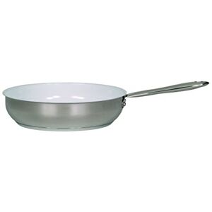 KRÜGER Karl 28 cm - Kastrull, Rostfritt stål, Vit keramik, Induktion kompatibel KRÜGER Karl 28 cm - Kastrull, Rostfritt stål, Vit keramik, Induktion kompatibel