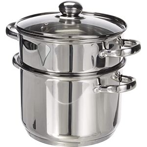 Marocstore.nl Couscouspanna 3-i-1 - Rostfritt stål -6L Marocstore.nl Couscouspanna 3-i-1 - Rostfritt stål -6L