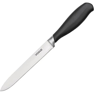 Vogue GD755 Mjuk greppkniv med svart handtag, rostfritt stål med hög kol, 14 cm bladlängd Vogue GD755 Mjuk greppkniv med svart handtag, rostfritt stål med hög kol, 14 cm bladlängd