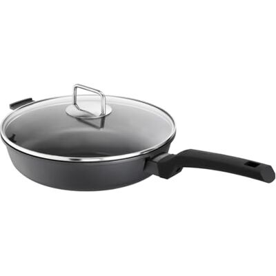Schulte-Ufer , Induktion, Charisma i stekpanna, panna med lock, gjuten aluminium, med optisk stekdisplay för optimal temperatur, lämplig för induktion, diameter 28 cm, 1639-978-28 i, aluminium Schulte-Ufer , Induktion, Charisma i stekpanna, panna med lock, gjuten aluminium, med optisk stekdisplay för optimal temperatur, lämplig för induktion, diameter 28 cm, 1639-978-28 i, aluminium