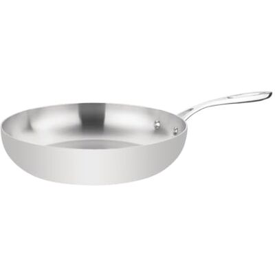 Vogue Treväggspanna, 280 mm, av rostfritt stål, stek, kök, köksredskap Vogue Treväggspanna, 280 mm, av rostfritt stål, stek, kök, köksredskap