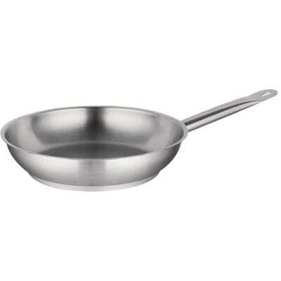 Vogue Rostfritt stål stekpanna 280 mm stekkök kraftiga köksredskap induktion Vogue Rostfritt stål stekpanna 280 mm stekkök kraftiga köksredskap induktion