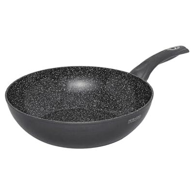 Aeternum , Petragres Ecosolution, 1 handtag non-stick, diameter 28 cm, Full Induktion, induktionssäker, PFAS FREE beläggning, mörkgrå Aeternum , Petragres Ecosolution, 1 handtag non-stick, diameter 28 cm, Full Induktion, induktionssäker, PFAS FREE beläggning, mörkgrå
