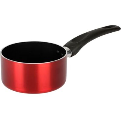 Sitram 712385 CHERRY pressad aluminiumkastrull Ø 14 cm non-stick beläggning metallisk röd färg alla spisar inklusive induktion Sitram 712385 CHERRY pressad aluminiumkastrull Ø 14 cm non-stick beläggning metallisk röd färg alla spisar inklusive induktion