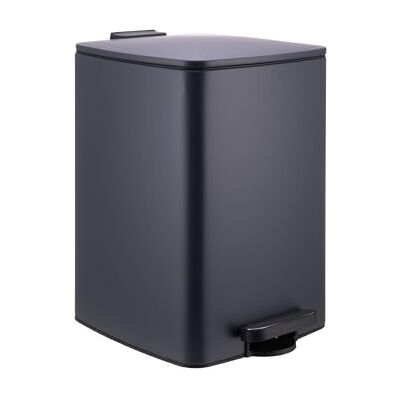 Relaxdays Soptunna kök, 20 l, automatisk sänkning, avtagbar innerhink, matt metall, fyrkantig sparkbehållare, mörkgrå Relaxdays Soptunna kök, 20 l, automatisk sänkning, avtagbar innerhink, matt metall, fyrkantig sparkbehållare, mörkgrå