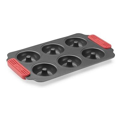 Lékué Mini Doughnuts metallform 6 håligheter non-stick Lékué Mini Doughnuts metallform 6 håligheter non-stick