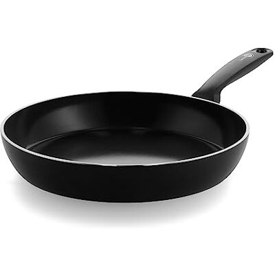 GreenPan Torino hälsosam keramisk non-stick 30 cm stekpanna stekpanna, Pfann-fri, induktion, ugnssäker upp till 160°C, svart GreenPan Torino hälsosam keramisk non-stick 30 cm stekpanna stekpanna, Pfann-fri, induktion, ugnssäker upp till 160°C, svart