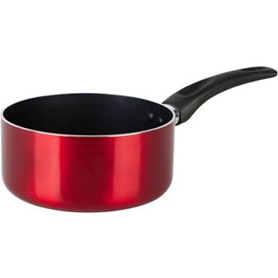 Sitram 712387 CHERRY pressad aluminiumkastrull Ø 18 cm non-stick beläggning metallisk röd färg alla spisar inklusive induktion Sitram 712387 CHERRY pressad aluminiumkastrull Ø 18 cm non-stick beläggning metallisk röd färg alla spisar inklusive induktion