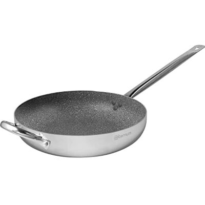 Aeternum , Stor familj, stor storlek, non-stick stekpanna, induktion, diameter 40 cm, aluminium, silver Lämplig för induktion, stor familj, stor storlek Aeternum , Stor familj, stor storlek, non-stick stekpanna, induktion, diameter 40 cm, aluminium, silver Lämplig för induktion, stor familj, stor storlek