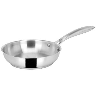 Sitram 711601, Charleston stekpanna i rostfritt stål diam. 20 cm alla spisar inklusive induktion Sitram 711601, Charleston stekpanna i rostfritt stål diam. 20 cm alla spisar inklusive induktion