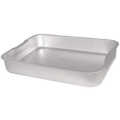 Vogue Aluminium rostande disk 320 x 215 x 50 mm bakning ugn bricka rostfat Vogue Aluminium rostande disk 320 x 215 x 50 mm bakning ugn bricka rostfat