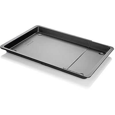Zenker Fackelmann 6540 Bakplåt, Svart, 33 x 37 x 52 cm Volym 2250-3400 ml, värmebeständig upp till 230°C, non-stick belagd, variabel för varje ugn, handrengöring Zenker Fackelmann 6540 Bakplåt, Svart, 33 x 37 x 52 cm Volym 2250-3400 ml, värmebeständig upp till 230°C, non-stick belagd, variabel för varje ugn, handrengöring